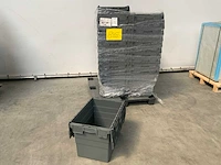 Dbp-108 distributie bak met deksel 600x400x415mm (45x) - afbeelding 1 van  5