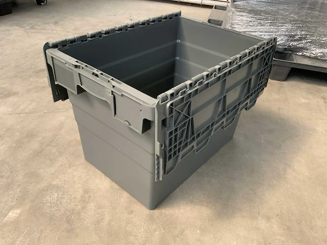 Dbp-108 distributie bak met deksel 600x400x415mm (45x) - afbeelding 2 van  5