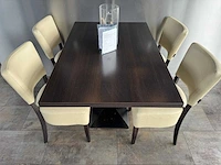 De arend - houten restauranttafel (2x) - afbeelding 2 van  8