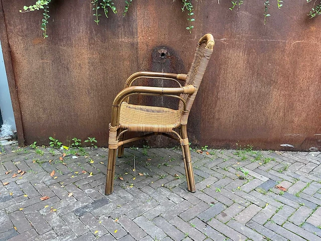 De arend - terrasstoel wicker (8x) - afbeelding 3 van  5