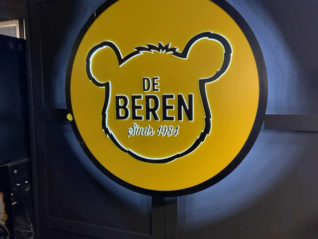 De beren verlicht reclamebord - afbeelding 5 van  8