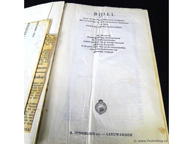 De bijbel - afbeelding 2 van  5