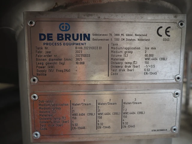 De bruin process equipment - afbeelding 13 van  20