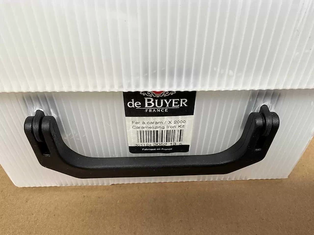 De buyer - caramelizing iron kit (2x) - afbeelding 2 van  2