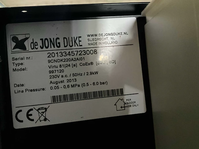 De jong duke virtu koffiemachine - afbeelding 9 van  9