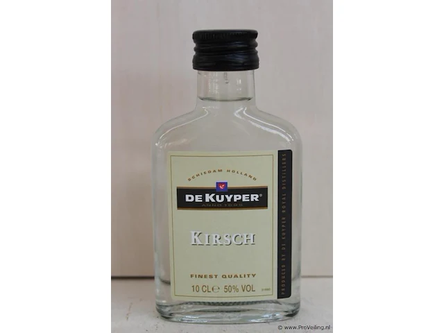 De kuyper kirsch - 10 cl - winkelverkoopprijs € 6.50 - afbeelding 1 van  2