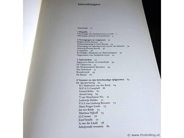 De literaire wereld van carel vosmaer - afbeelding 3 van  5