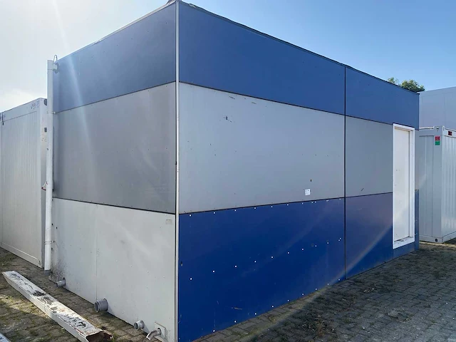 De meeuw flexicom sanitair unit 6x3 meter - afbeelding 4 van  10