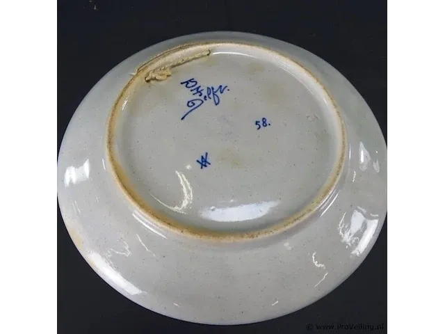 De porceleyne fles w.o.1 herdenkingssbord. - afbeelding 4 van  5