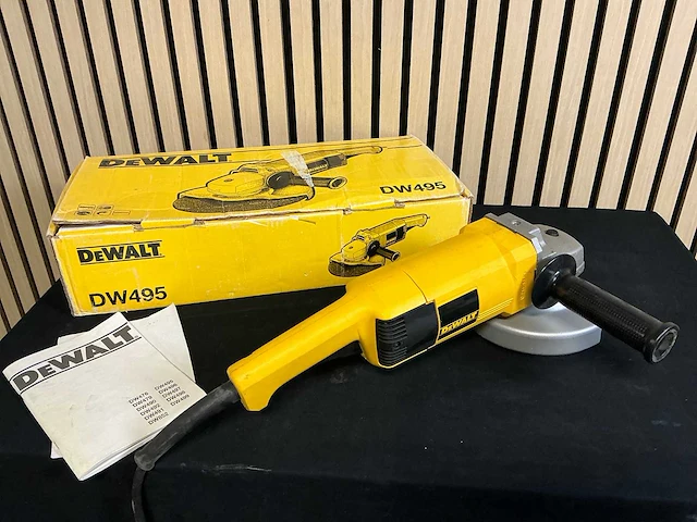 De walt - haakse slijpmachine - afbeelding 1 van  3