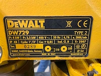De walt dw 729 type 2 radiaalafkortzaagmachine - afbeelding 7 van  7