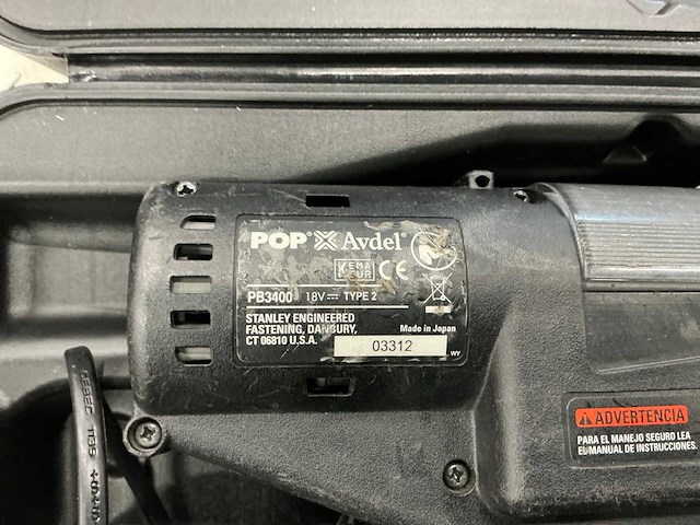 De walt proset pb3400 popnagelpistool - afbeelding 3 van  4