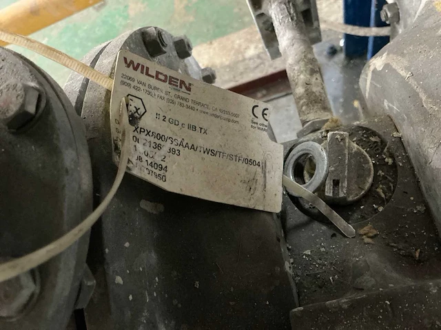 De wilden xps 800 pneumatische membraan pomp - afbeelding 2 van  10