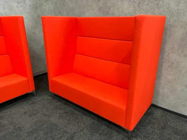 Deberenn cara high - akoestische 2,5 zits design sofa (2x) - afbeelding 4 van  17