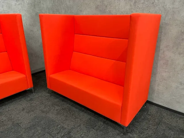 Deberenn cara high - akoestische 2,5 zits design sofa (2x) - afbeelding 5 van  17