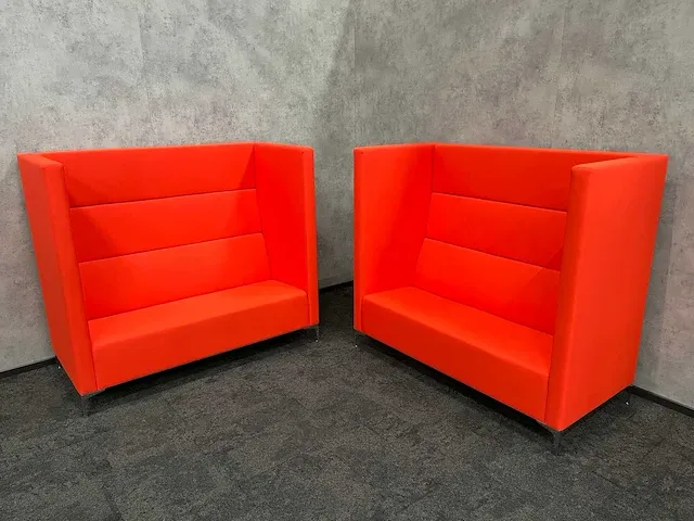 Deberenn cara high - akoestische 2,5 zits design sofa (2x) - afbeelding 7 van  17