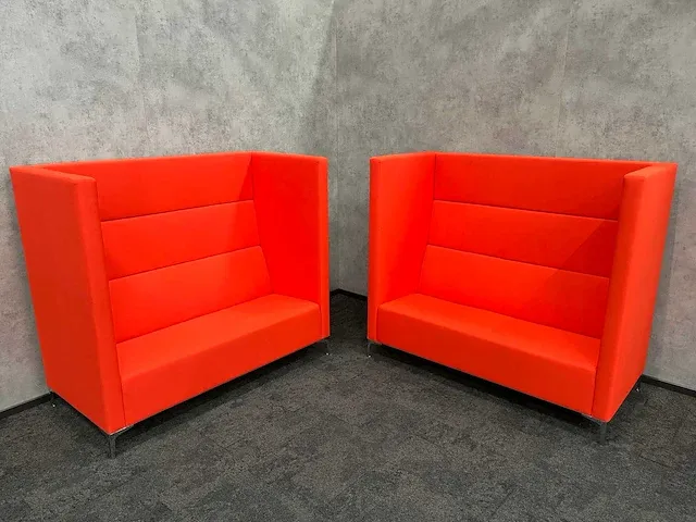 Deberenn cara high - akoestische 2,5 zits design sofa (2x) - afbeelding 1 van  17