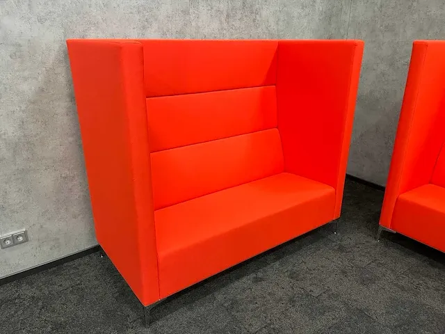Deberenn cara high - akoestische 2,5 zits design sofa (2x) - afbeelding 10 van  17