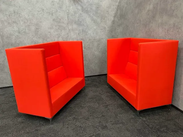 Deberenn cara high - akoestische 2,5 zits design sofa (2x) - afbeelding 11 van  17