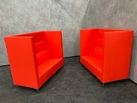 Deberenn cara high - akoestische 2,5 zits design sofa (2x) - afbeelding 11 van  17