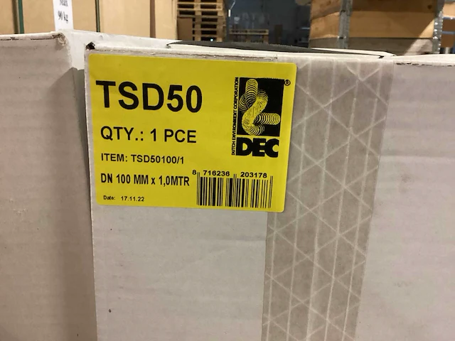 Dec tsd50 geluidsdemper (4x) - afbeelding 2 van  3