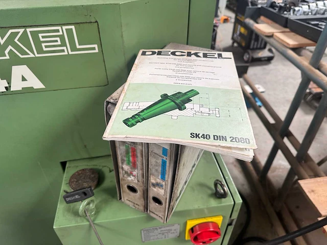 Deckel - 1988 - fp4a - cnc freesmachine - afbeelding 8 van  9