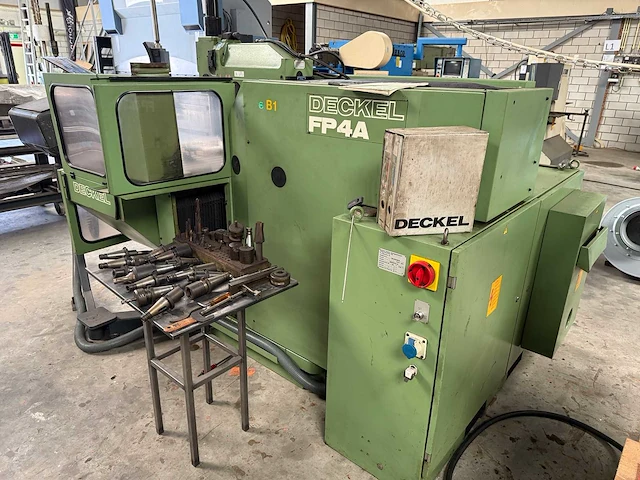 Deckel - 1988 - fp4a - cnc freesmachine - afbeelding 8 van  9