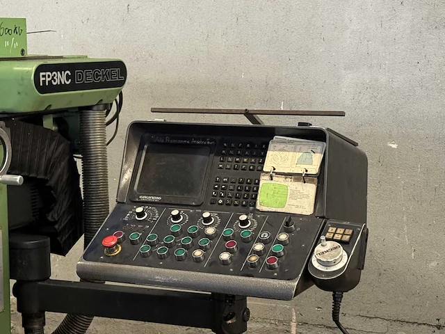 Deckel fp3nc cnc freesmachine - afbeelding 4 van  8