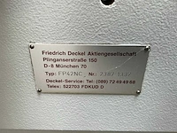 Deckel fp42nc portaalfreesmachine - afbeelding 3 van  13