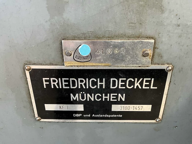 Deckel kf1 pantograaf - afbeelding 8 van  16