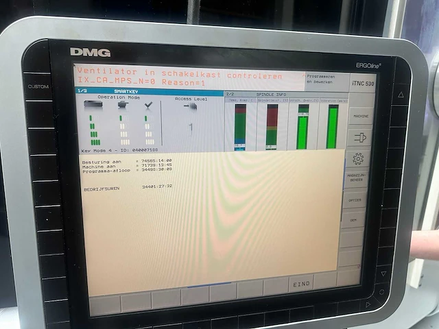 Deckel maho - dmc65 h duoblock - horizontal cnc machining center - 2009 - afbeelding 7 van  12