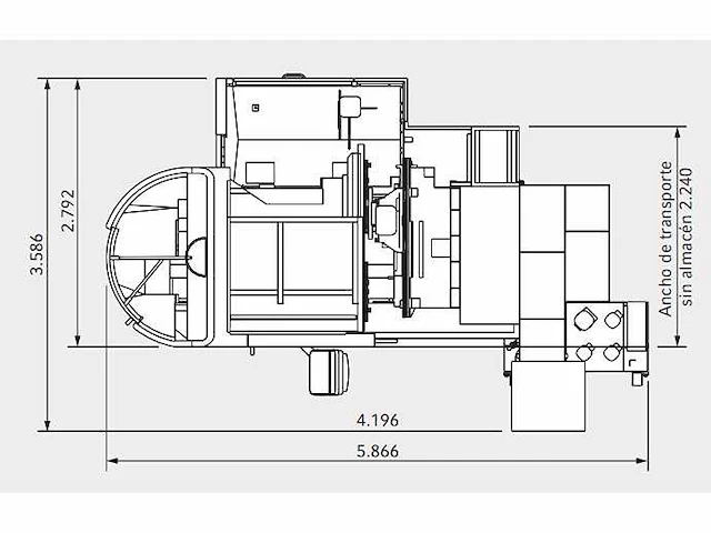 Deckel maho - dmc65 h duoblock - horizontal cnc machining center - 2009 - afbeelding 12 van  12