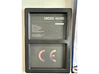 Deckel maho - dmu 125 p - cnc milling machine - 1997 - afbeelding 5 van  19