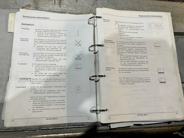 Deckel maho - dmu 125 p - cnc milling machine - 1997 - afbeelding 8 van  19