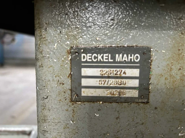 Deckel maho, dmg - dmu 50 evolution - cnc freesmachine - 2000 - afbeelding 10 van  26
