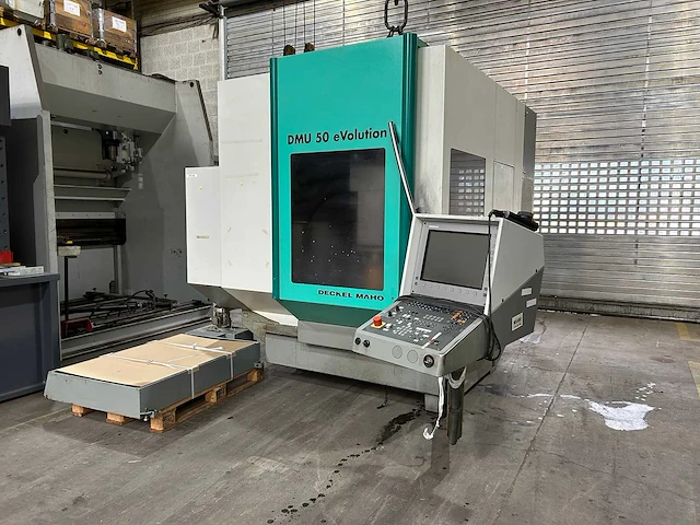 Deckel maho, dmg - dmu 50 evolution - cnc freesmachine - 2000 - afbeelding 20 van  26