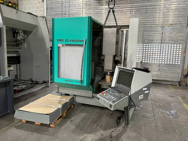 Deckel maho, dmg - dmu 50 evolution - cnc freesmachine - 2000 - afbeelding 23 van  26