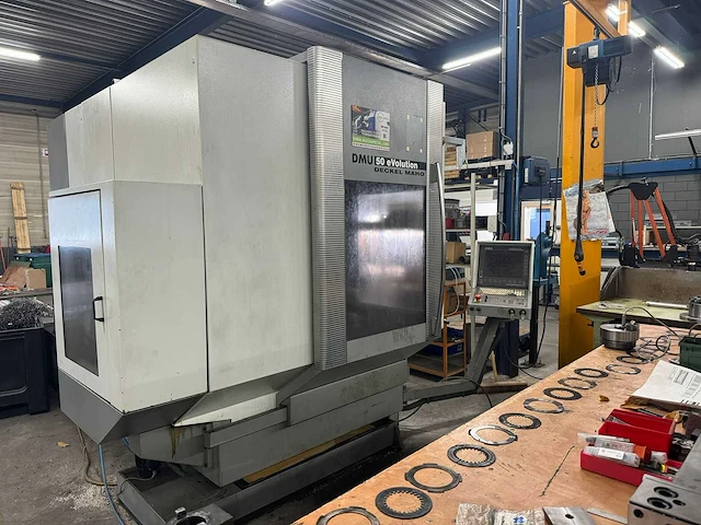 Deckel maho, dmg - dmu 50 evolution - cnc freesmachine - 2000 - afbeelding 1 van  9