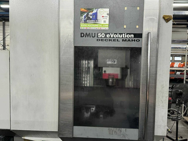 Deckel maho, dmg - dmu 50 evolution - cnc freesmachine - 2000 - afbeelding 3 van  9