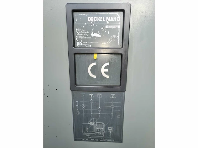 Deckelmaho / dmg - cnc machining center 5-axes - 2000 - afbeelding 6 van  11