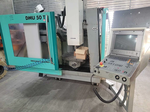 Deckelmaho / dmg - cnc machining center 5-axes - 2000 - afbeelding 9 van  11