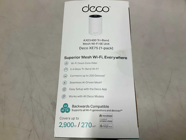 Deco axe5400 superior mesh wifi - afbeelding 2 van  2