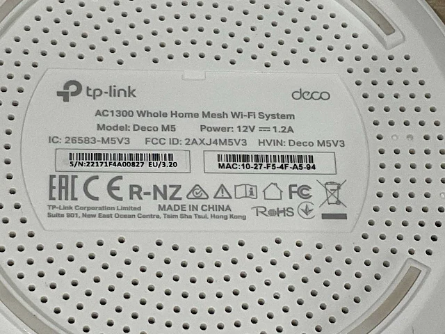 Deco deco m5 tp link ac1300 wifi systeem - afbeelding 7 van  7