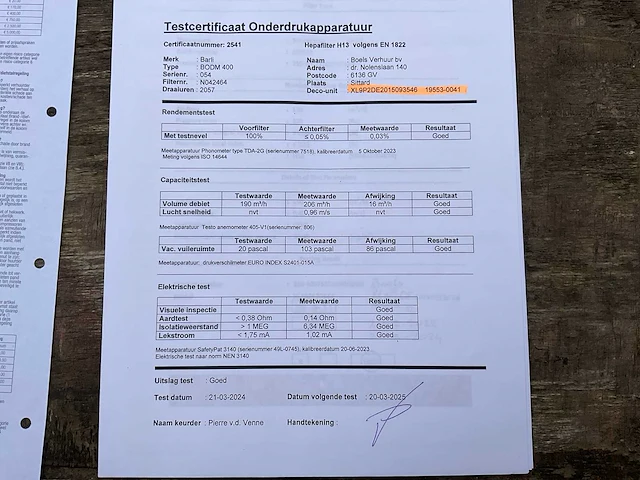 Decontaminatie aanhangwagen / unit - afbeelding 31 van  52