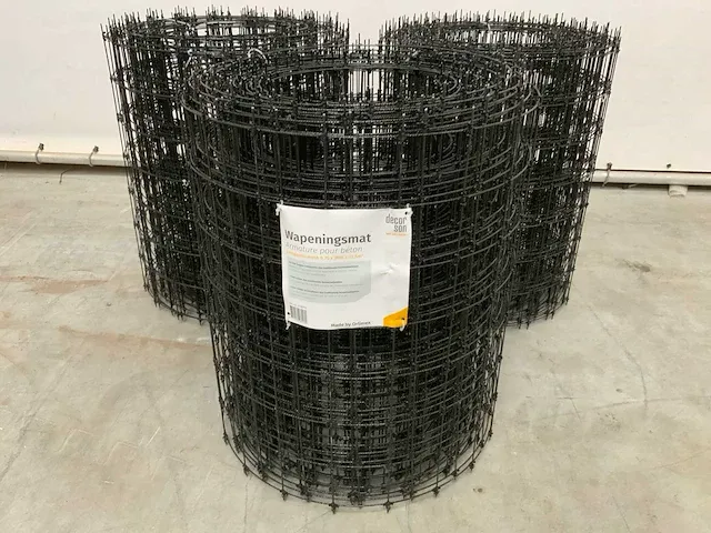 Decor 22m2 bouwstaalmat / betongaas composiet 0,7 x 30 meter (6x) - afbeelding 1 van  6