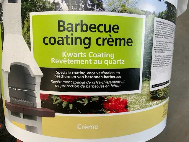 Decor barbecue coating crème (3x) - afbeelding 4 van  5