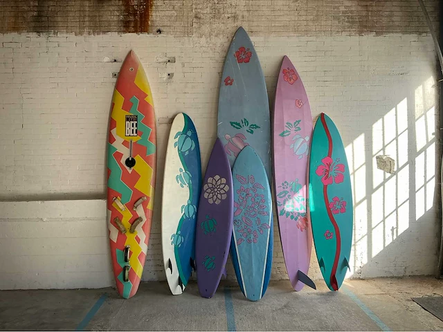 Decor object surfplank (7x) - afbeelding 1 van  6