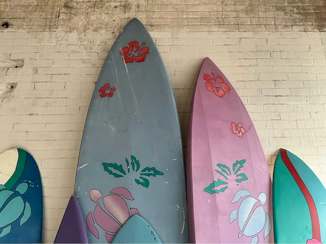 Decor object surfplank (7x) - afbeelding 4 van  6