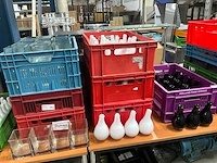 Decoratie bloemvaasjes (65x) - afbeelding 1 van  6