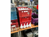 Decoratie bloemvaasjes (65x) - afbeelding 2 van  6
